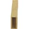 Ekena Millwork 5-inch W x 18-inch D x 24-inch H Carmel Rough Cedar Woodgrain TimberThane Knee Brace, Primed BRCUR05X18X24CARRCPR - alternate 5